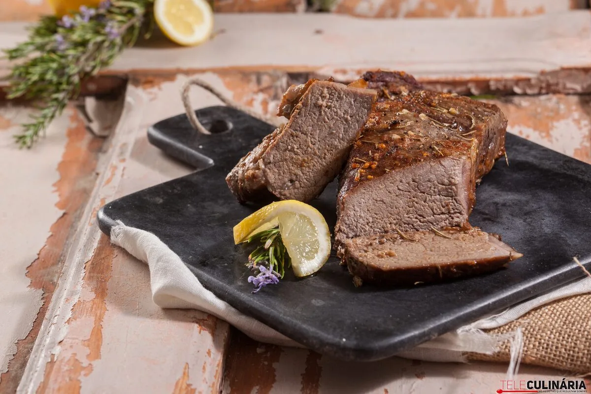 Receita de vitela assada no forno