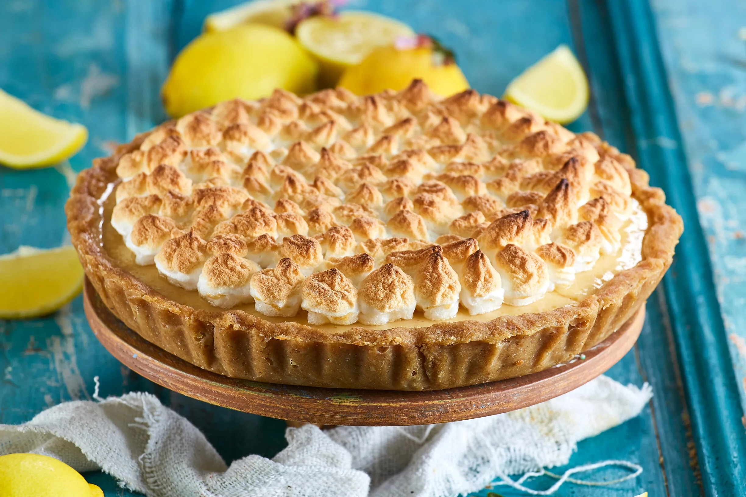 Tarte de limão merengada