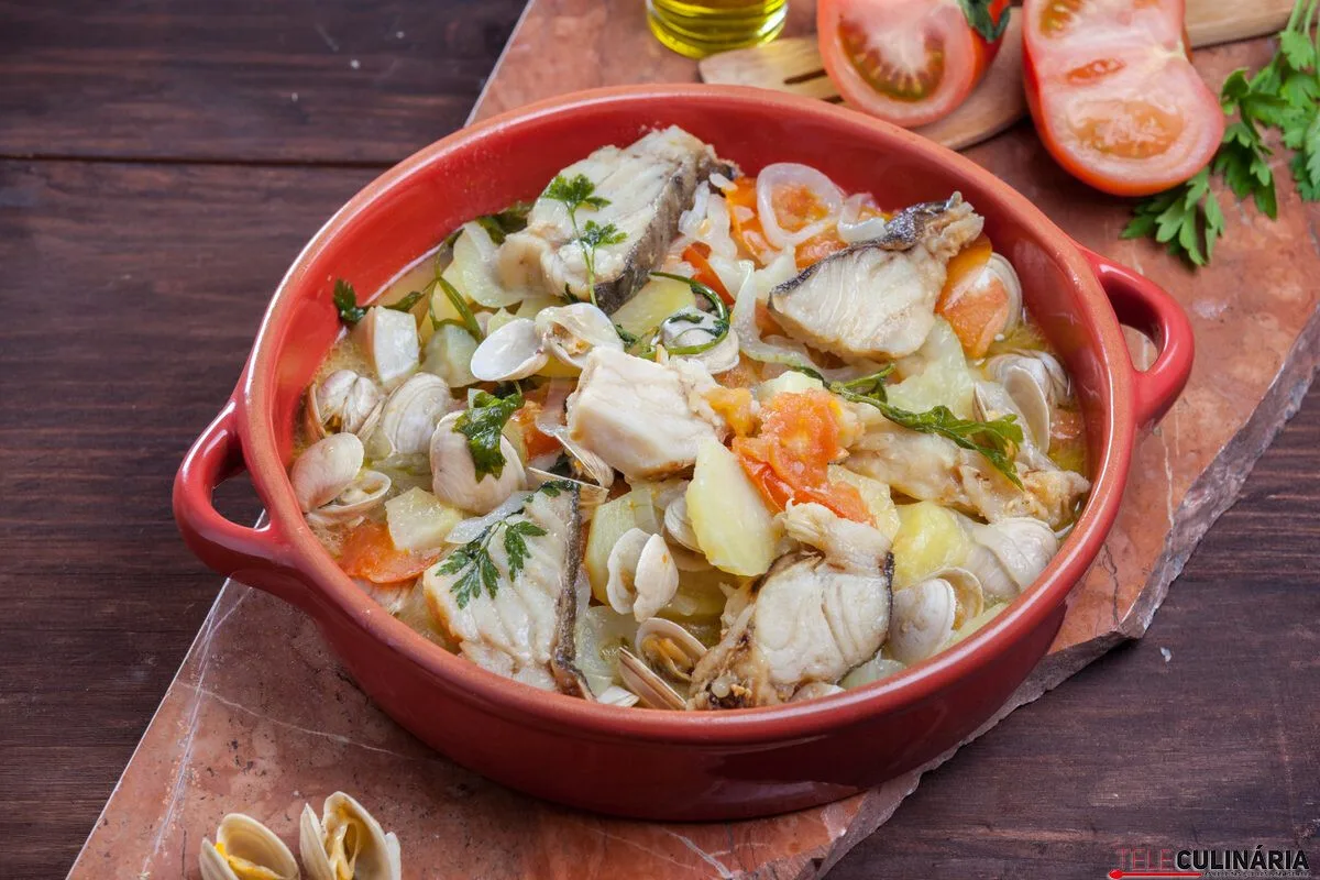 Caldeirada de bacalhau