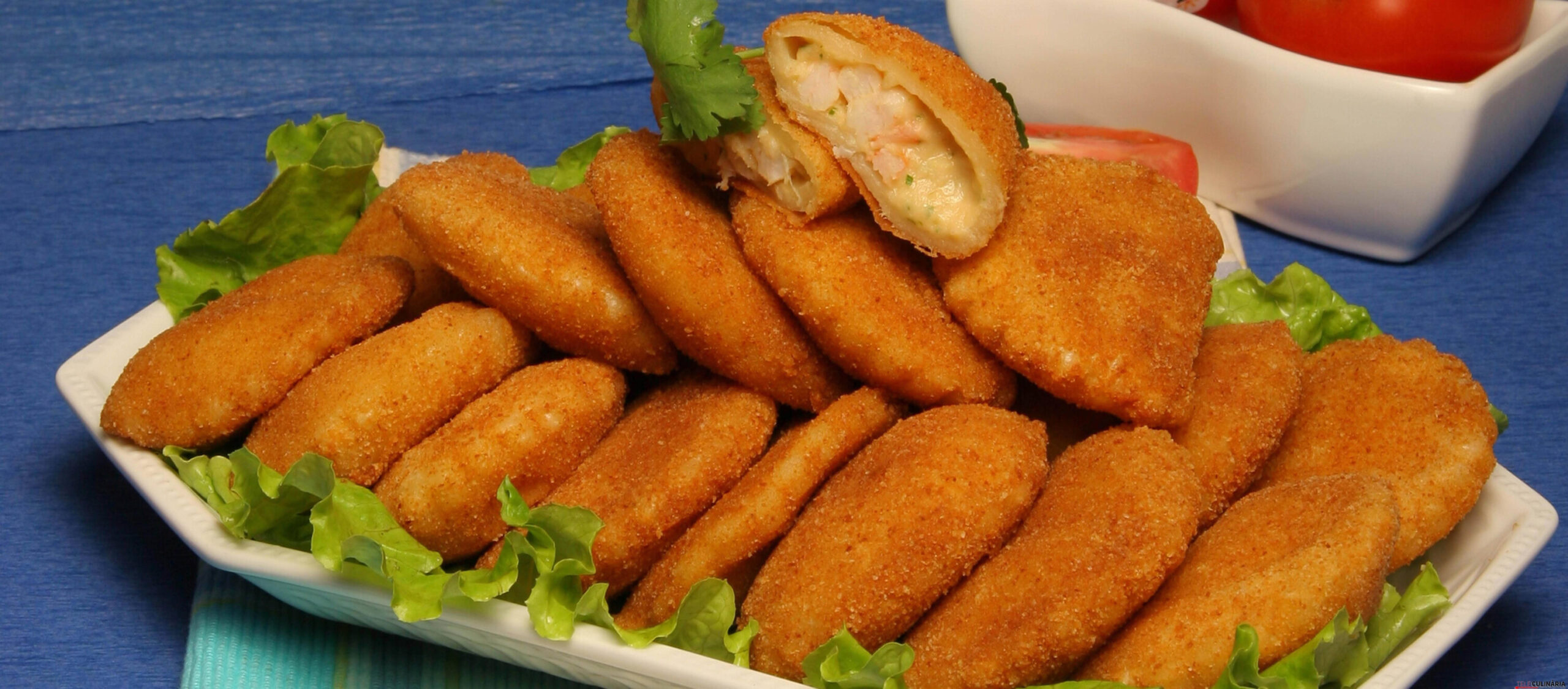 Rissóis de camarão