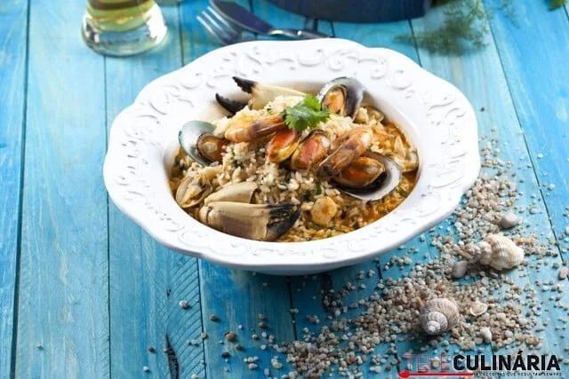 Arroz de marisco da minha aldeia