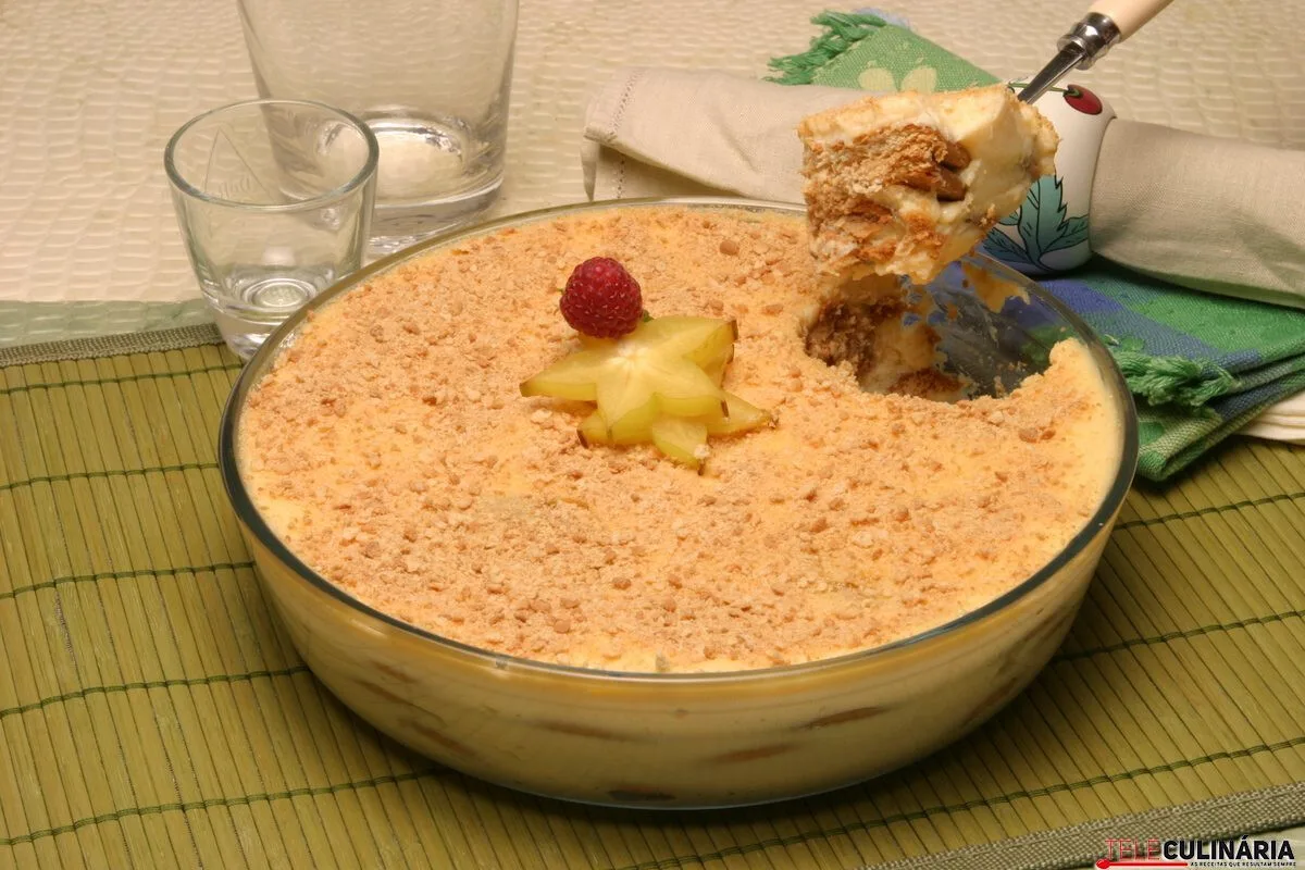 Delícia de bolacha e leite condensado light