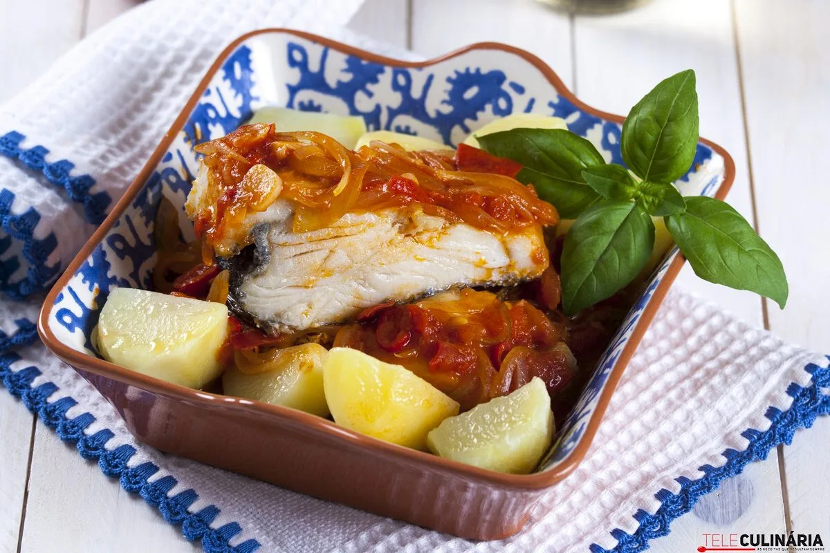 Bacalhau de tomatada
