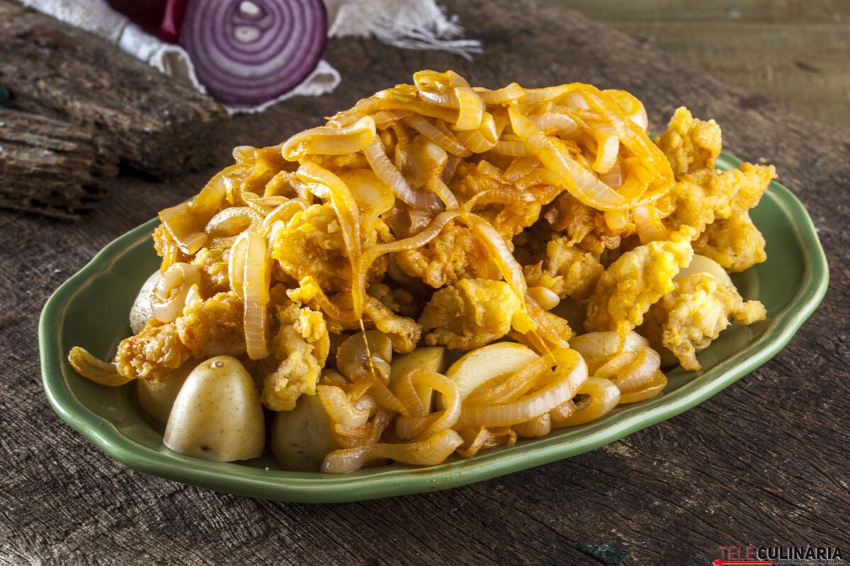 Receita de Lulas à setubalense