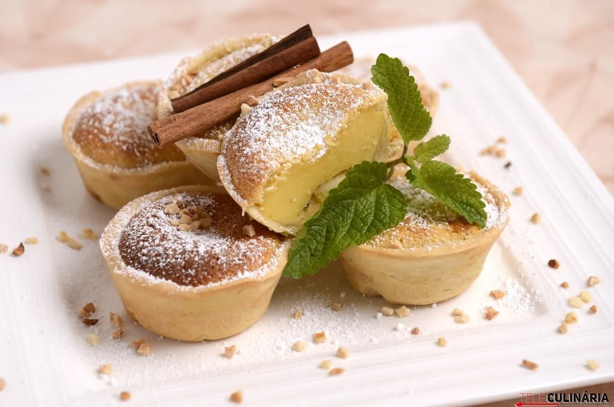 Queijadas de amêndoa