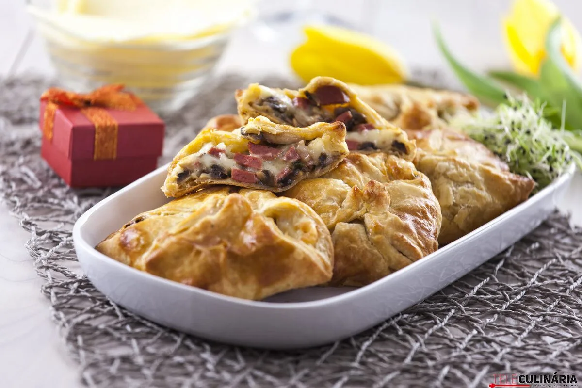 Folhadinhos recheados