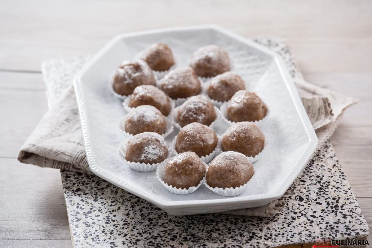 Delícias douradas de castanha