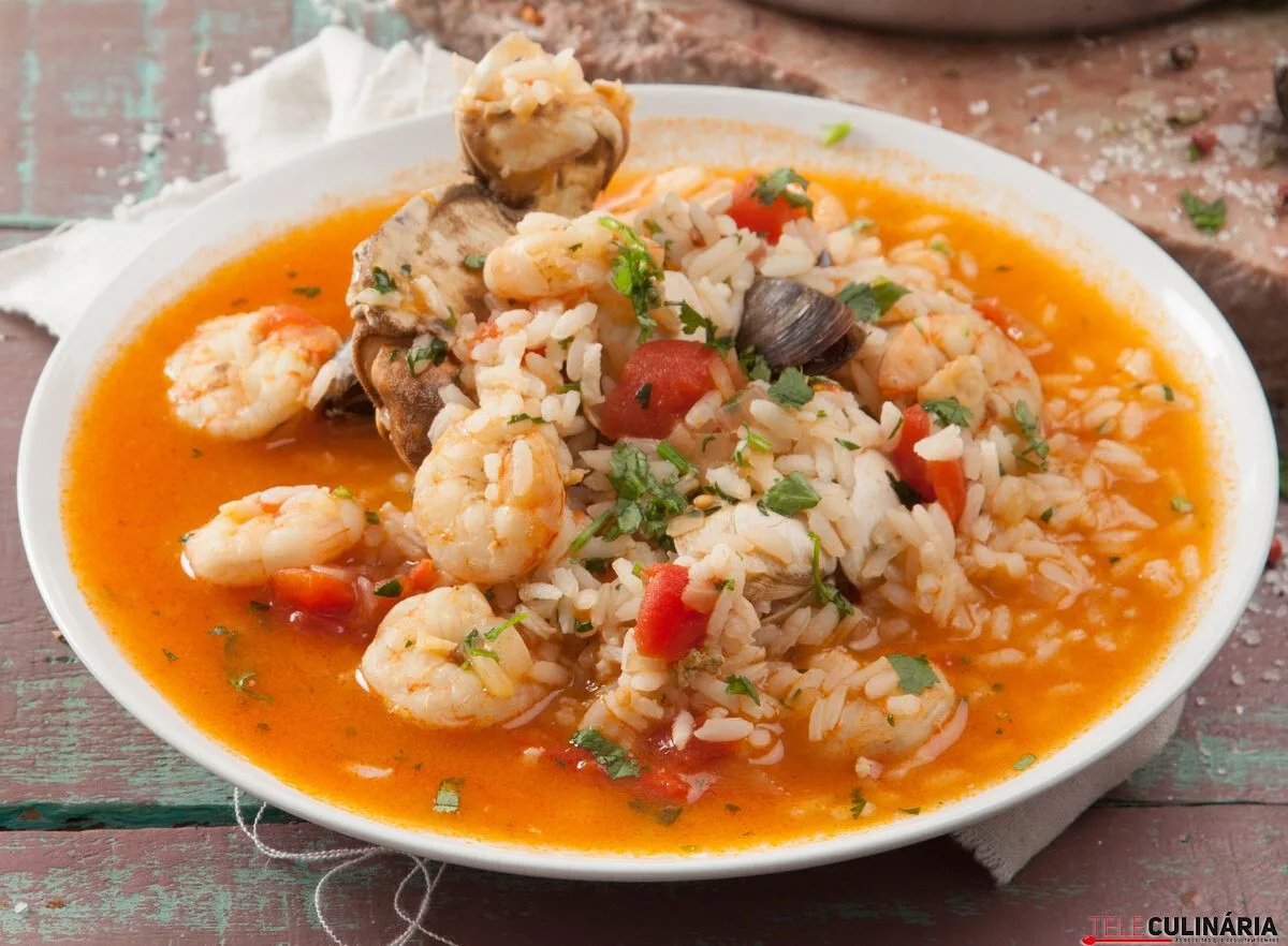 Arroz de marisco da Praia da Vieira