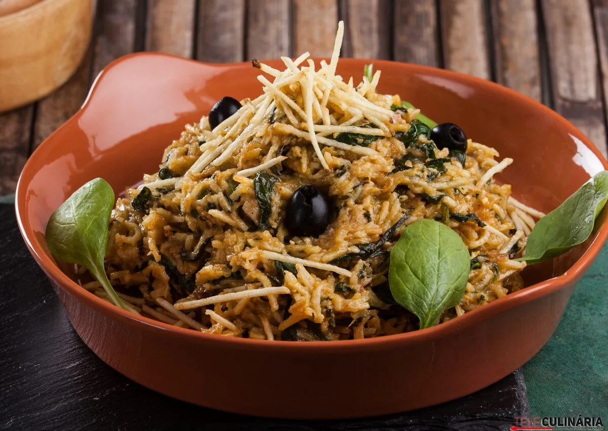 Receita fácil de Brás de alheira