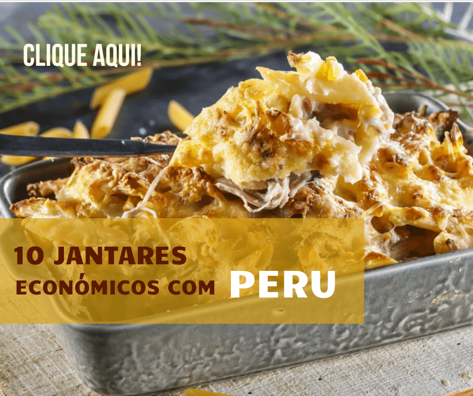 10 jantares económicos com peru