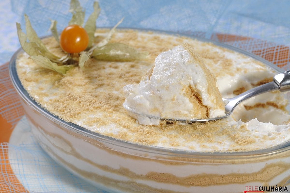 mousse de iogurte
