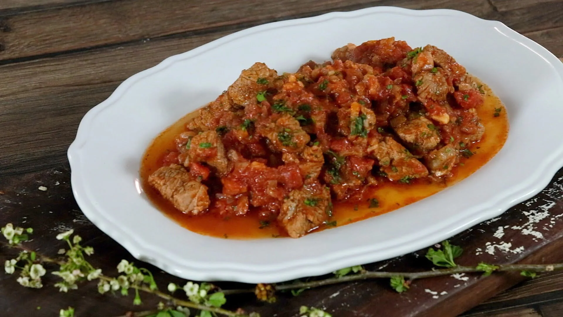 Carne de vaca estufada