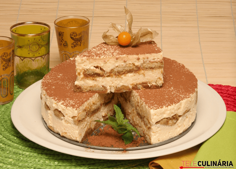 Bolo tiramisu