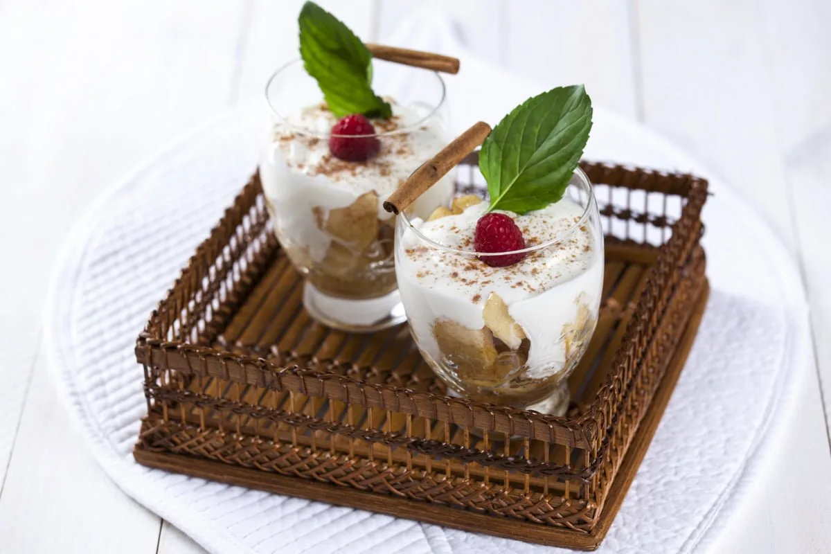 Delícia de maçã e canela