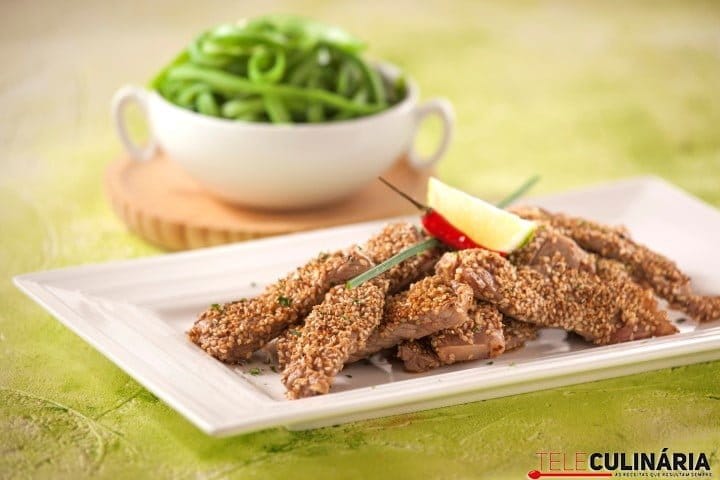 Tiras da vazia panadas