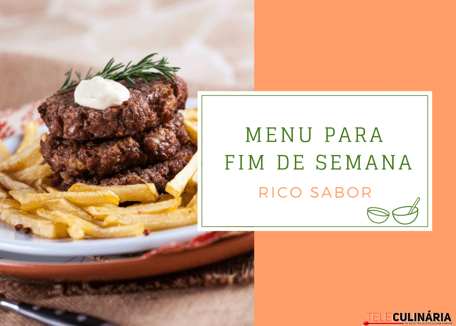 Menu para fim de semana #11