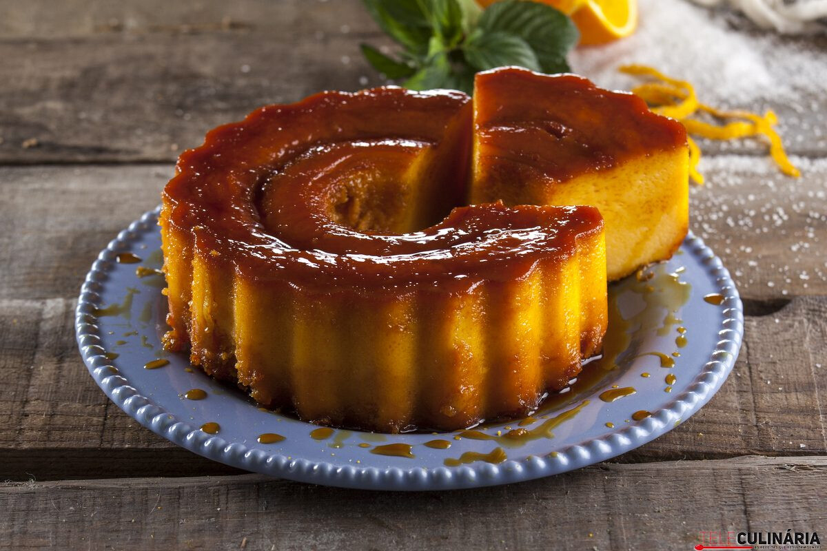 Receita de pudim de gemas