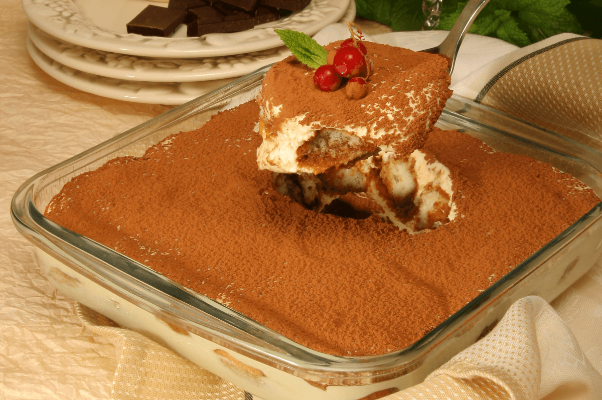 tiramisu em pirex