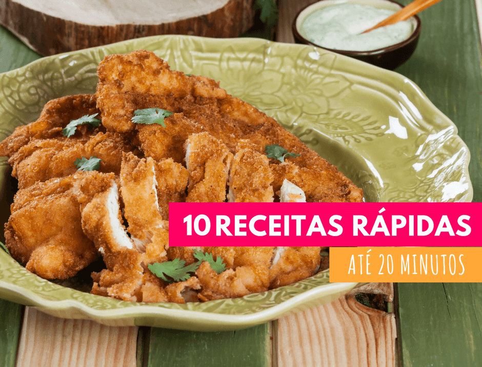 10 receitas rápidas (até 20 minutos)