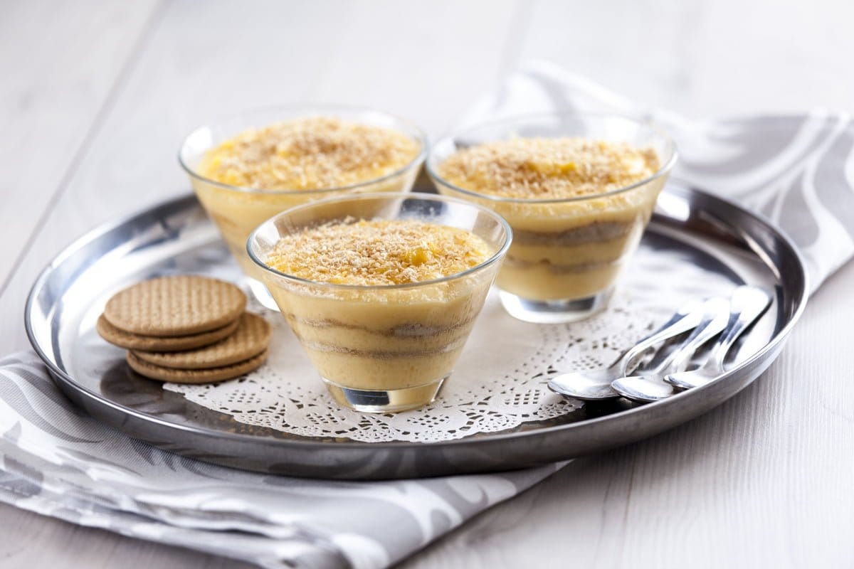 Delicia de Coco com Bolacha