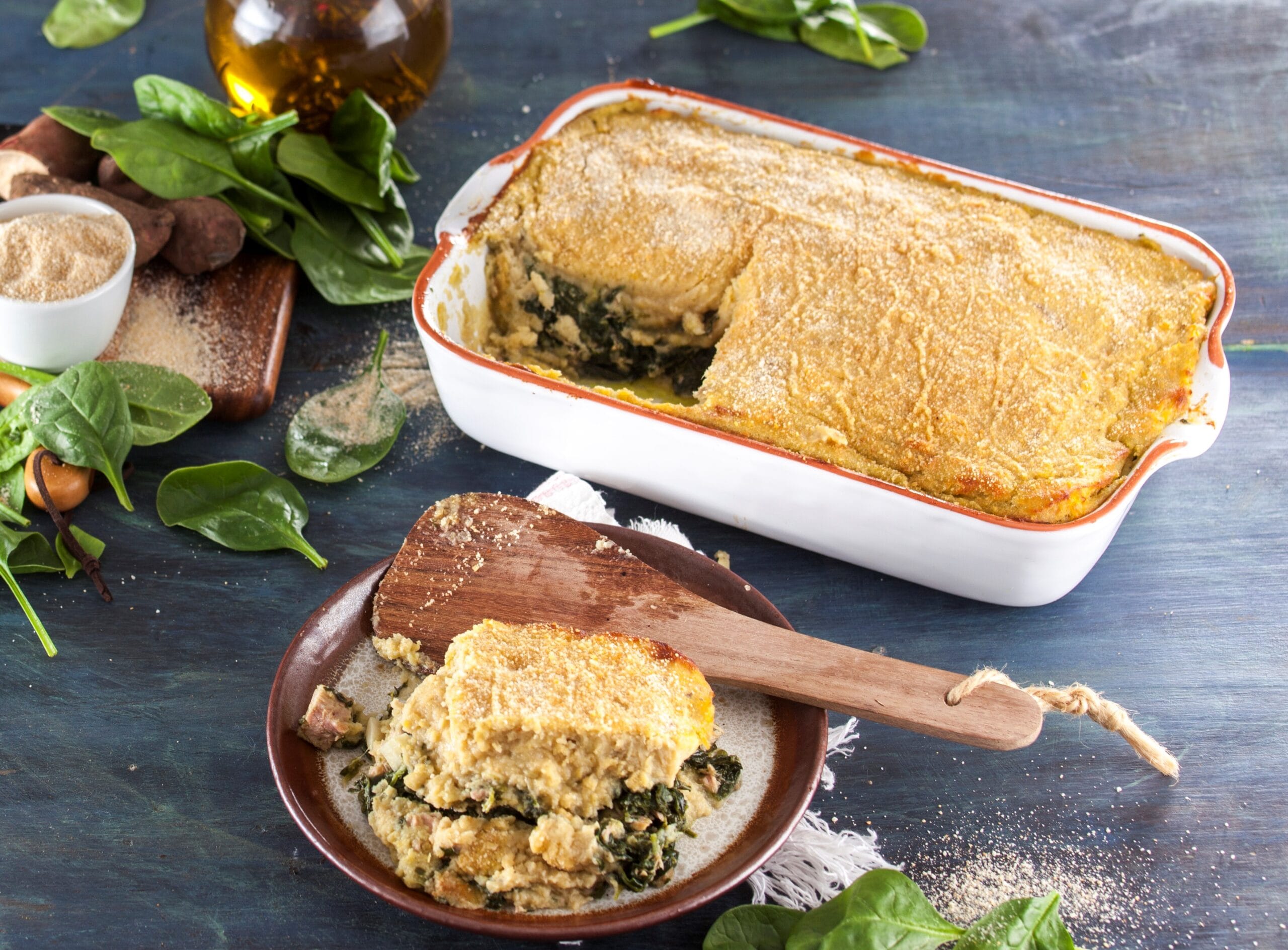 Empadão de atum e espinafres @Teleculinária