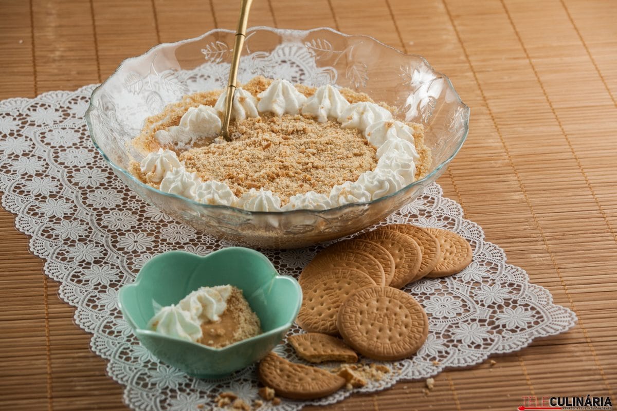Receita de mousse de bolacha