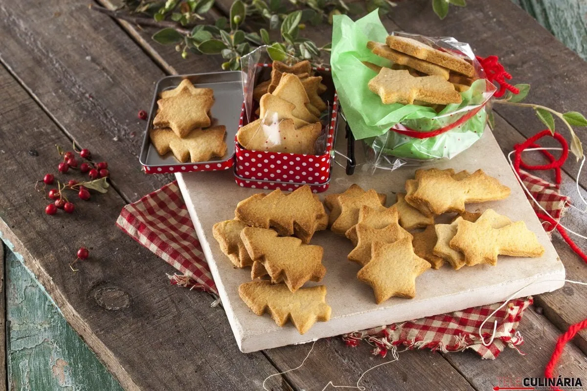 Receita rápida de bolachas de manteiga