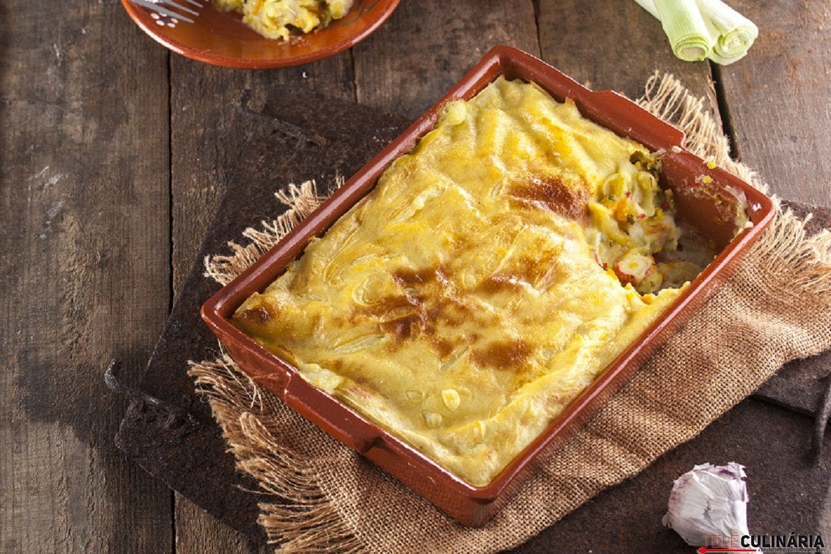 Paloco gratinado @Teleculinária