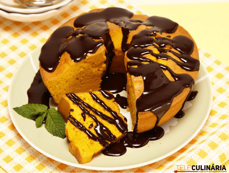 bolo de cenoura e cacau