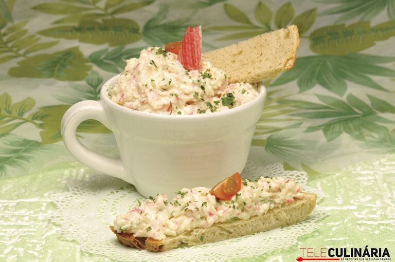 Paté de delícias do mar