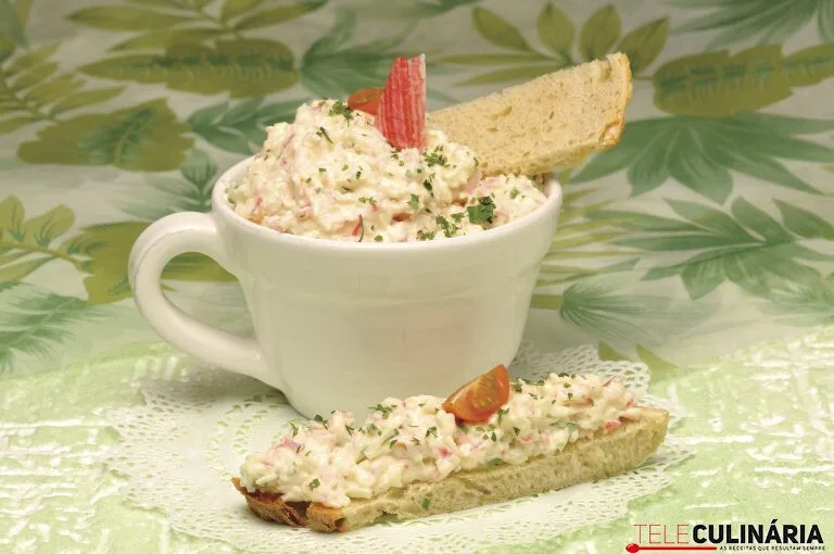 Paté de delícias do mar