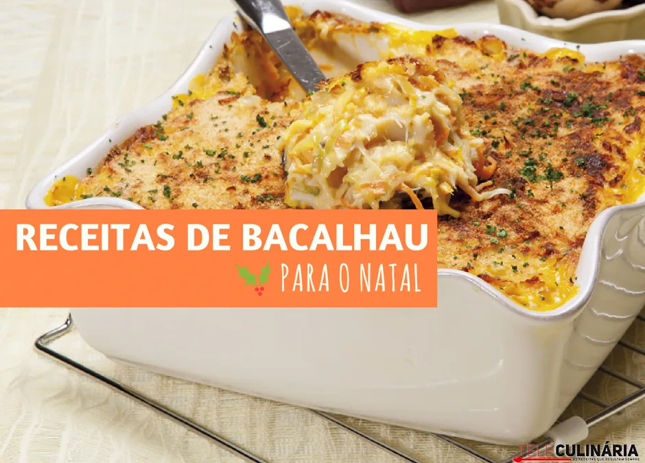 Receitas de bacalhau para o Natal