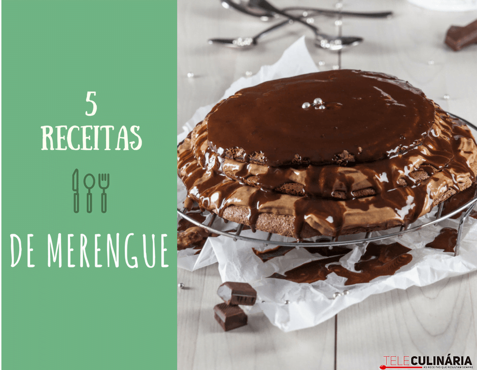 5 receitas de merengue