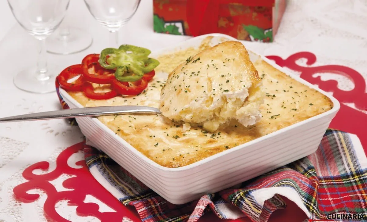 Cremoso de peixe de Natal