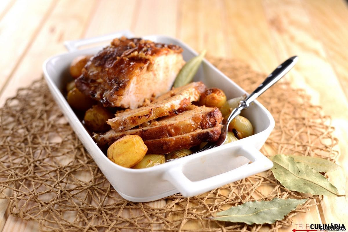 lombo de porco no forno 