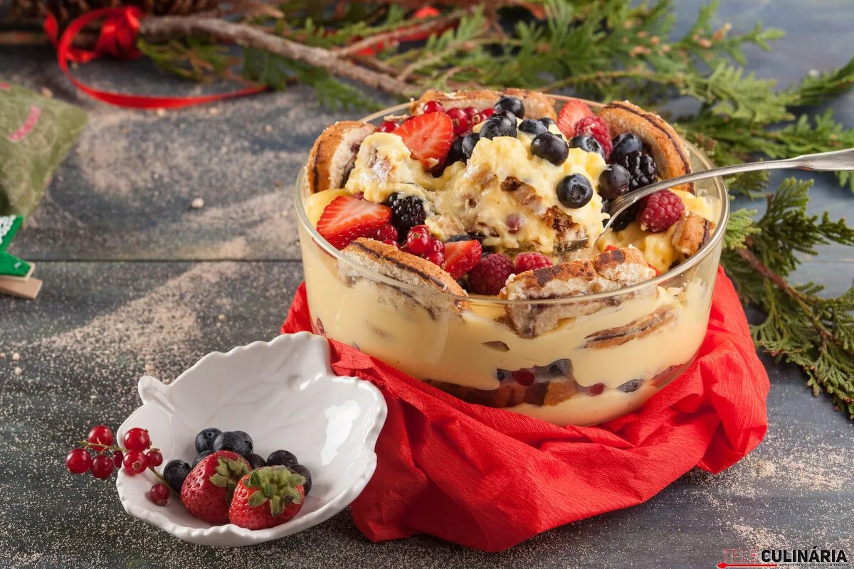 Trifle de Natal