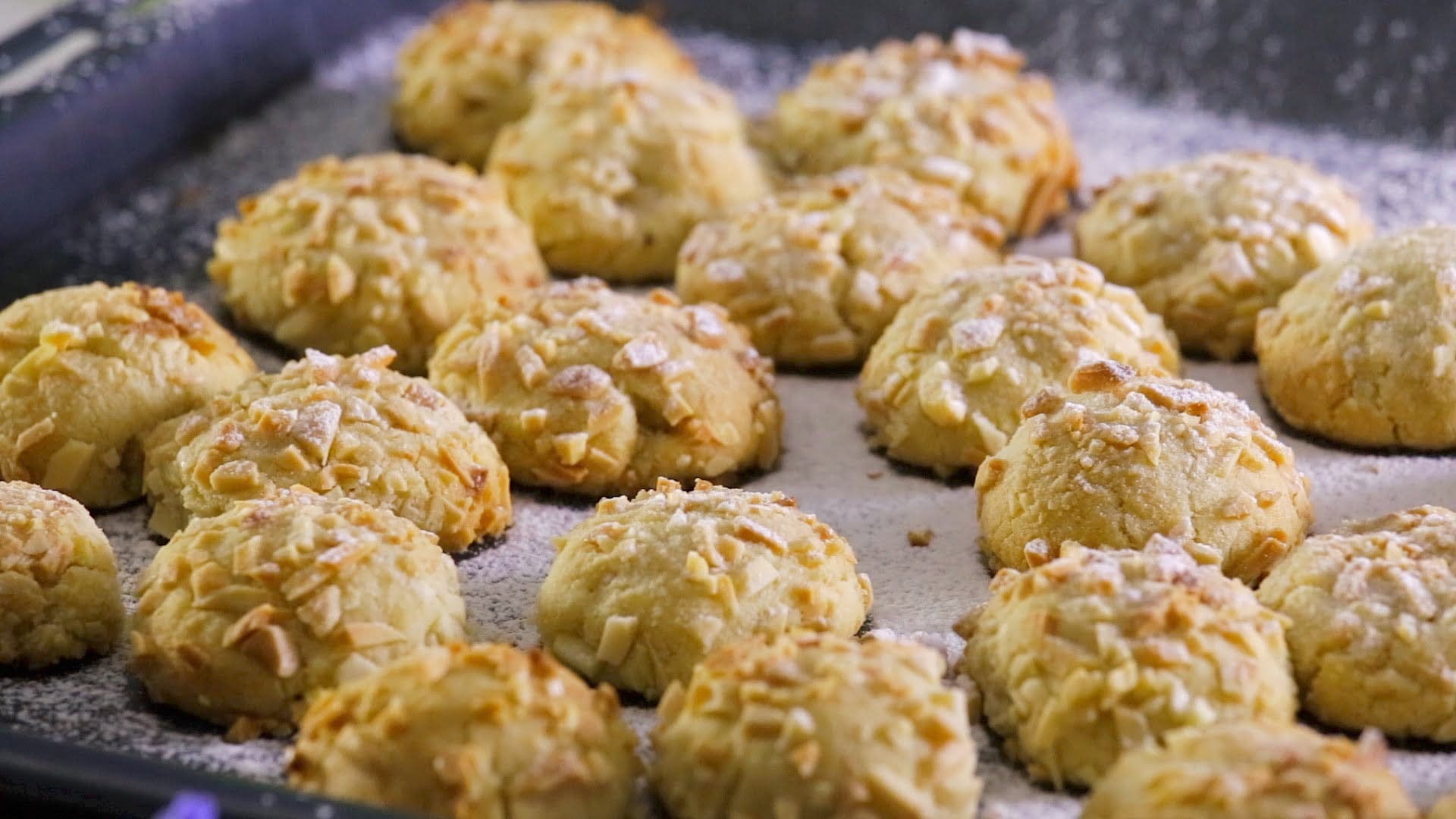 bolinhos de amêndoa