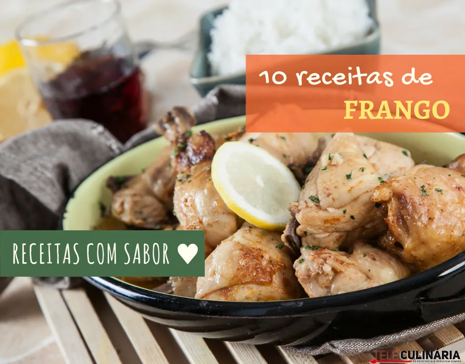 10 receitas com frango
