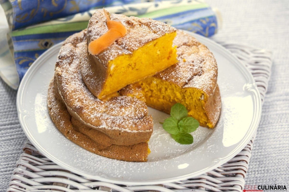 Receita de bolo de cenoura