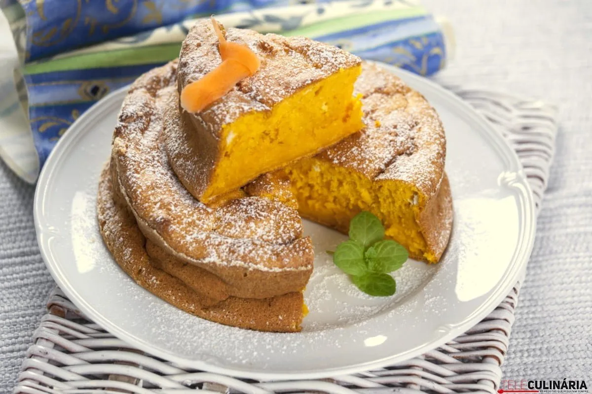 Receita de bolo de cenoura