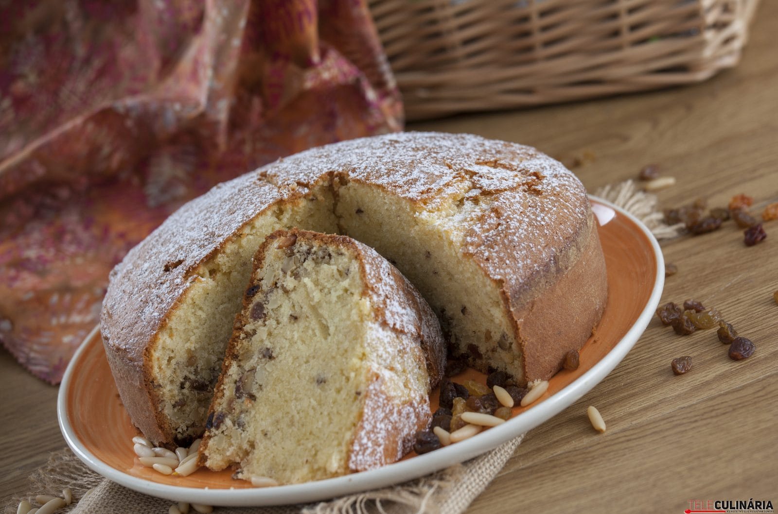 bolo de frutos secos