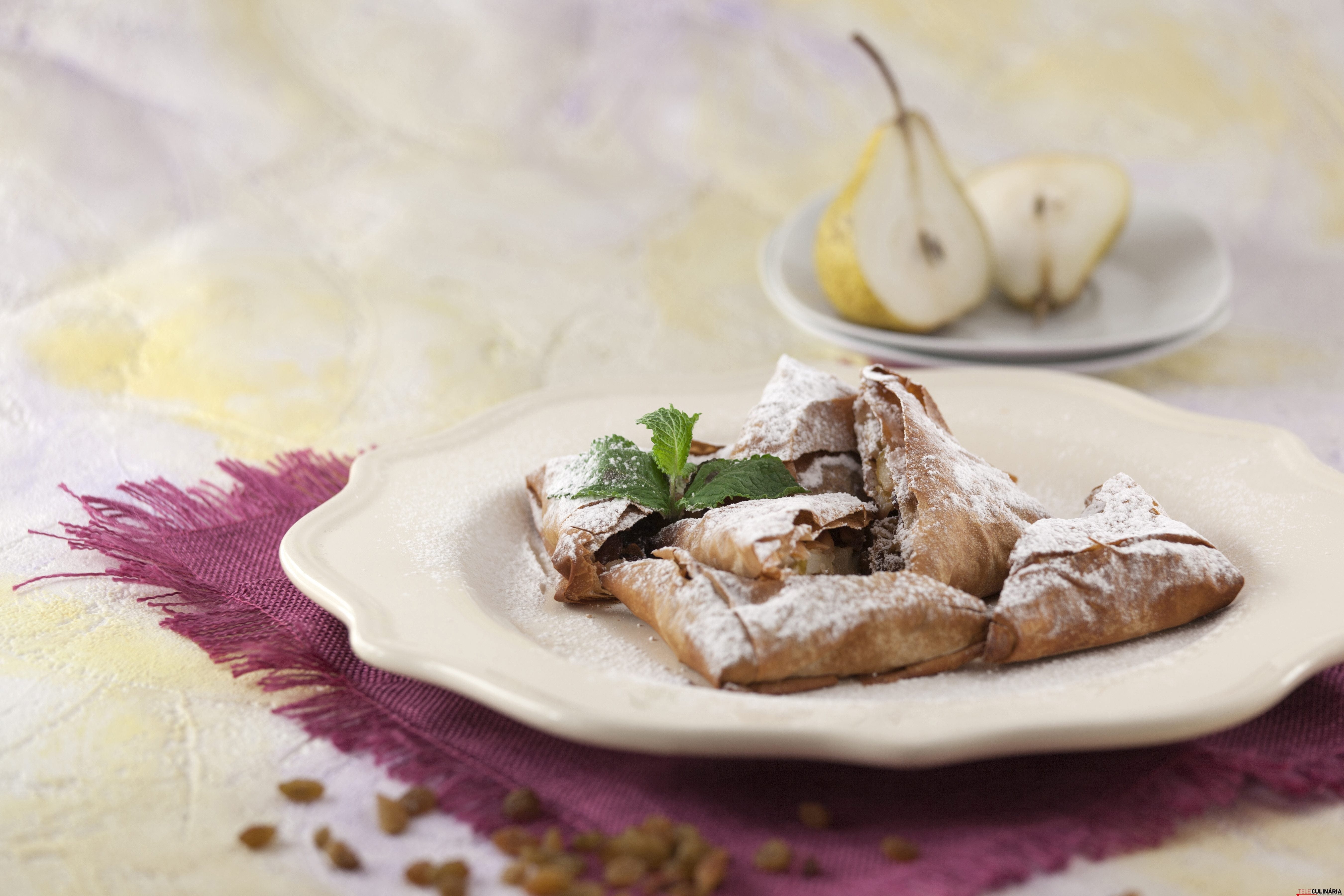 Estaladiço de Pêra e Frutos Secos