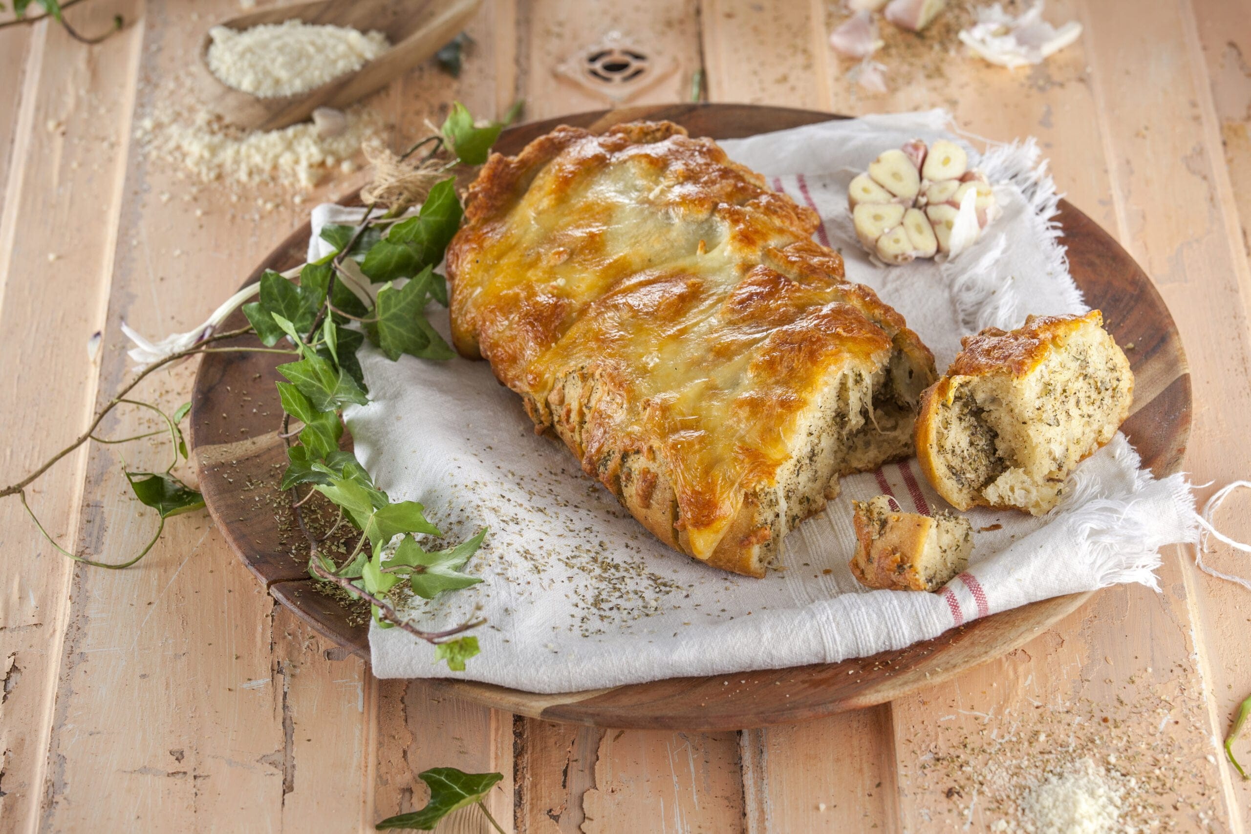 Receita fácil de pão de alho @ TeleCulinária