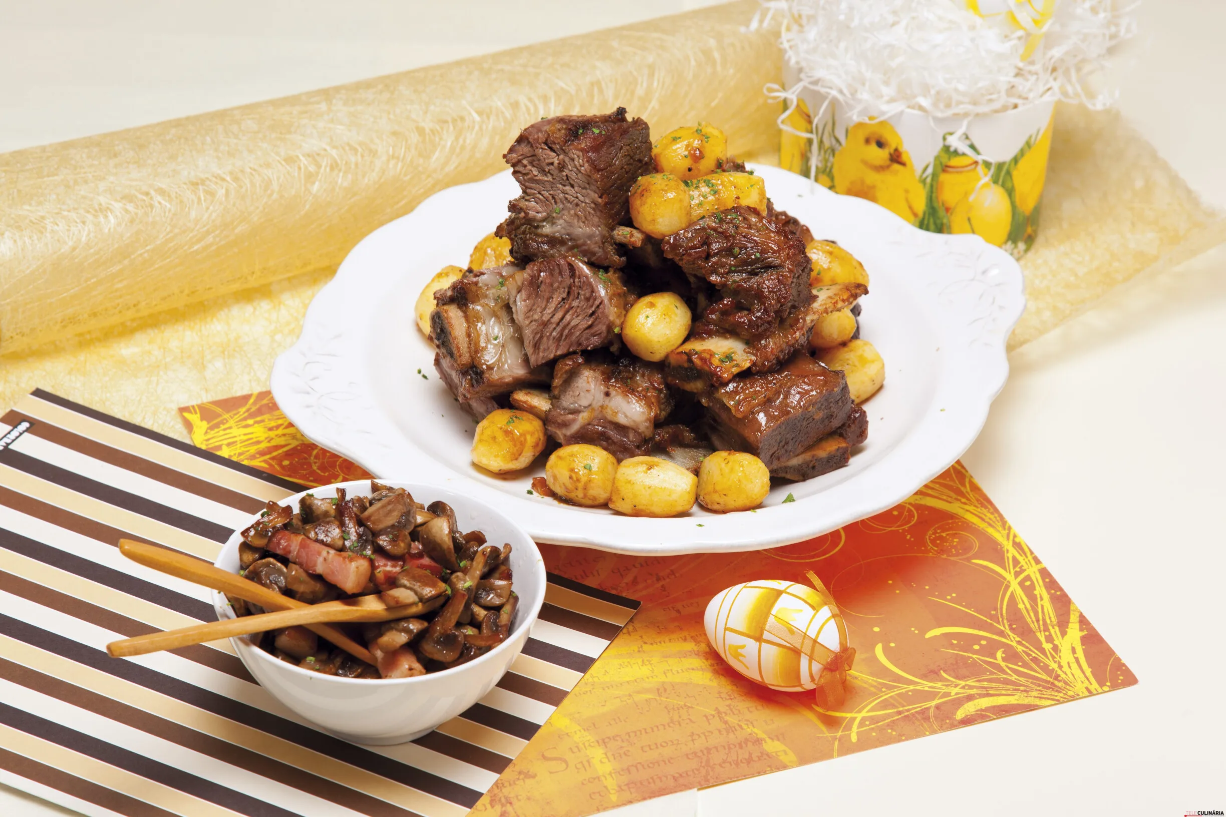 Receita de vitela de Páscoa