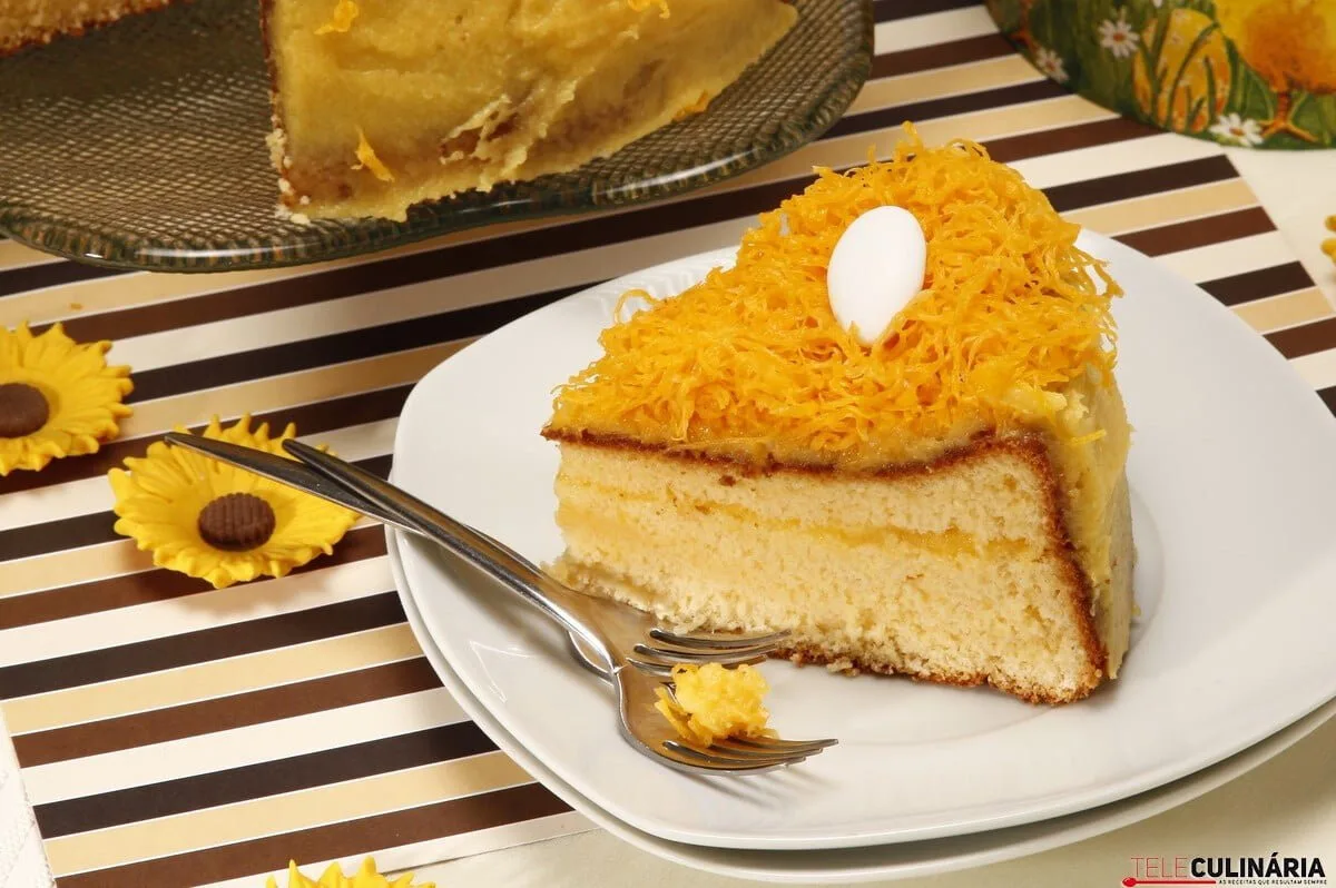 Bolo ninho de Páscoa