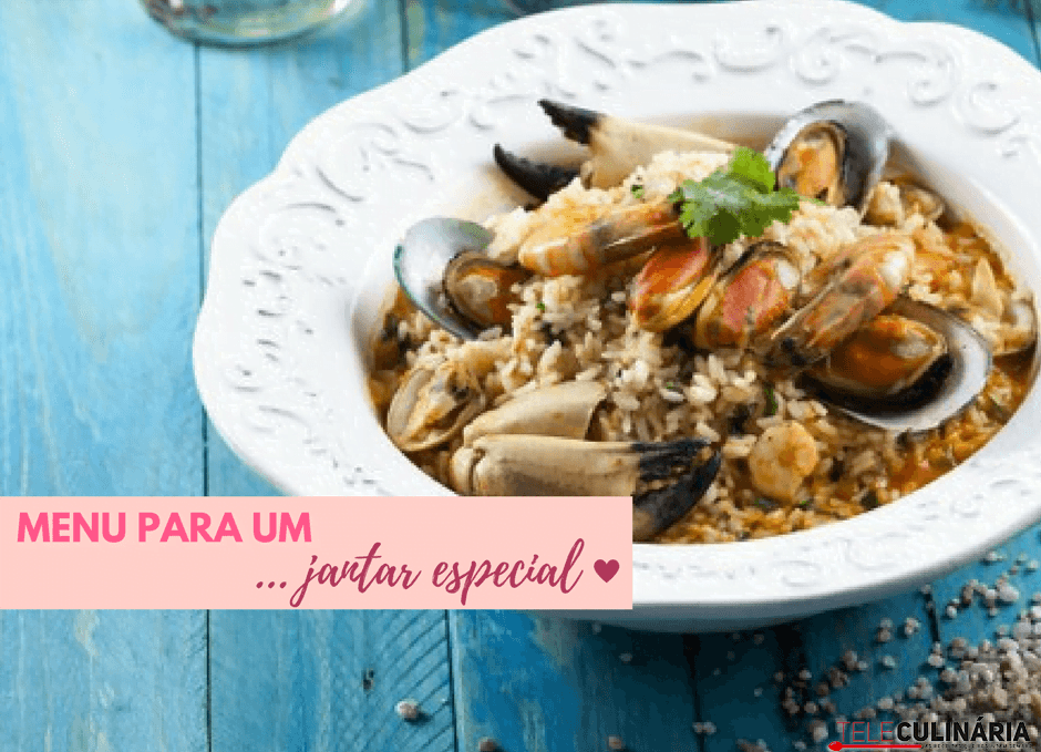 Menu para um jantar especial