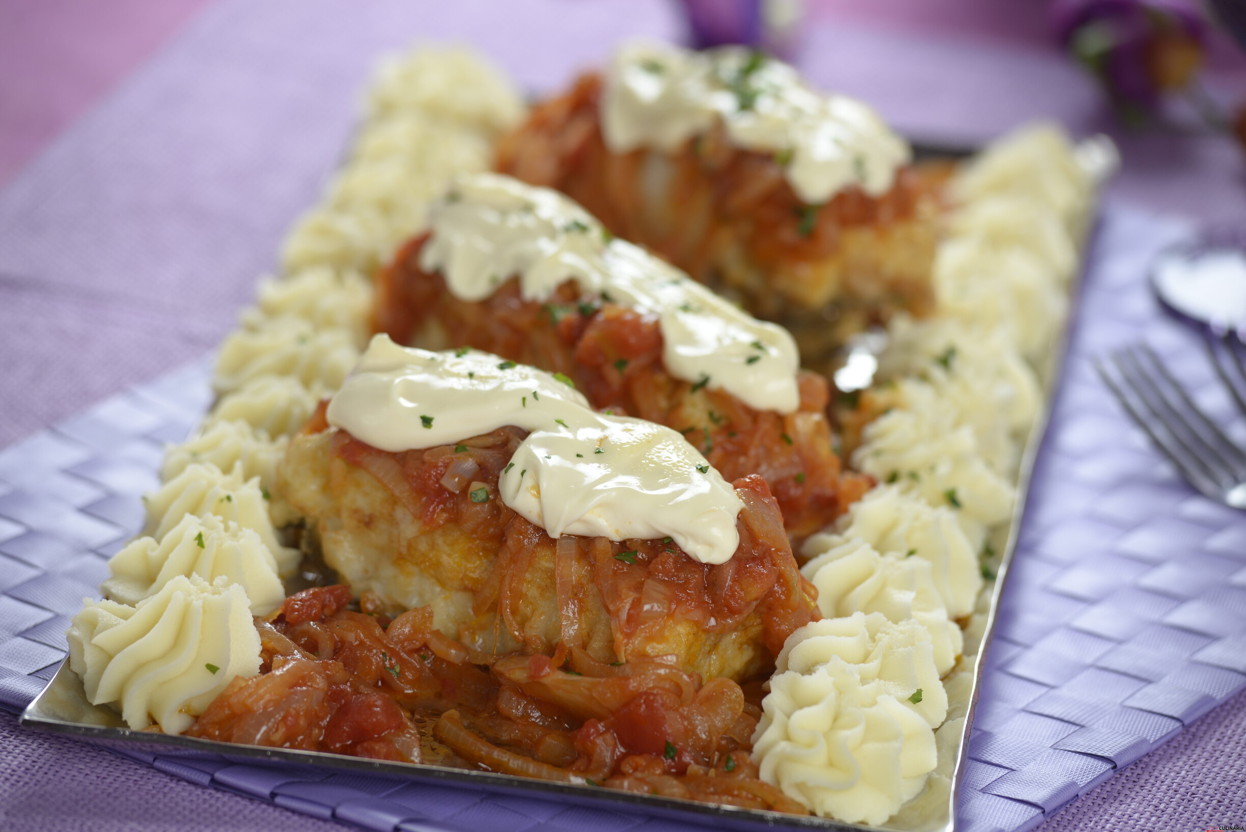 Bacalhau gratinado de Páscoa – robot de cozinha