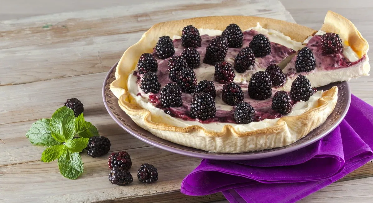 tarte de amoras