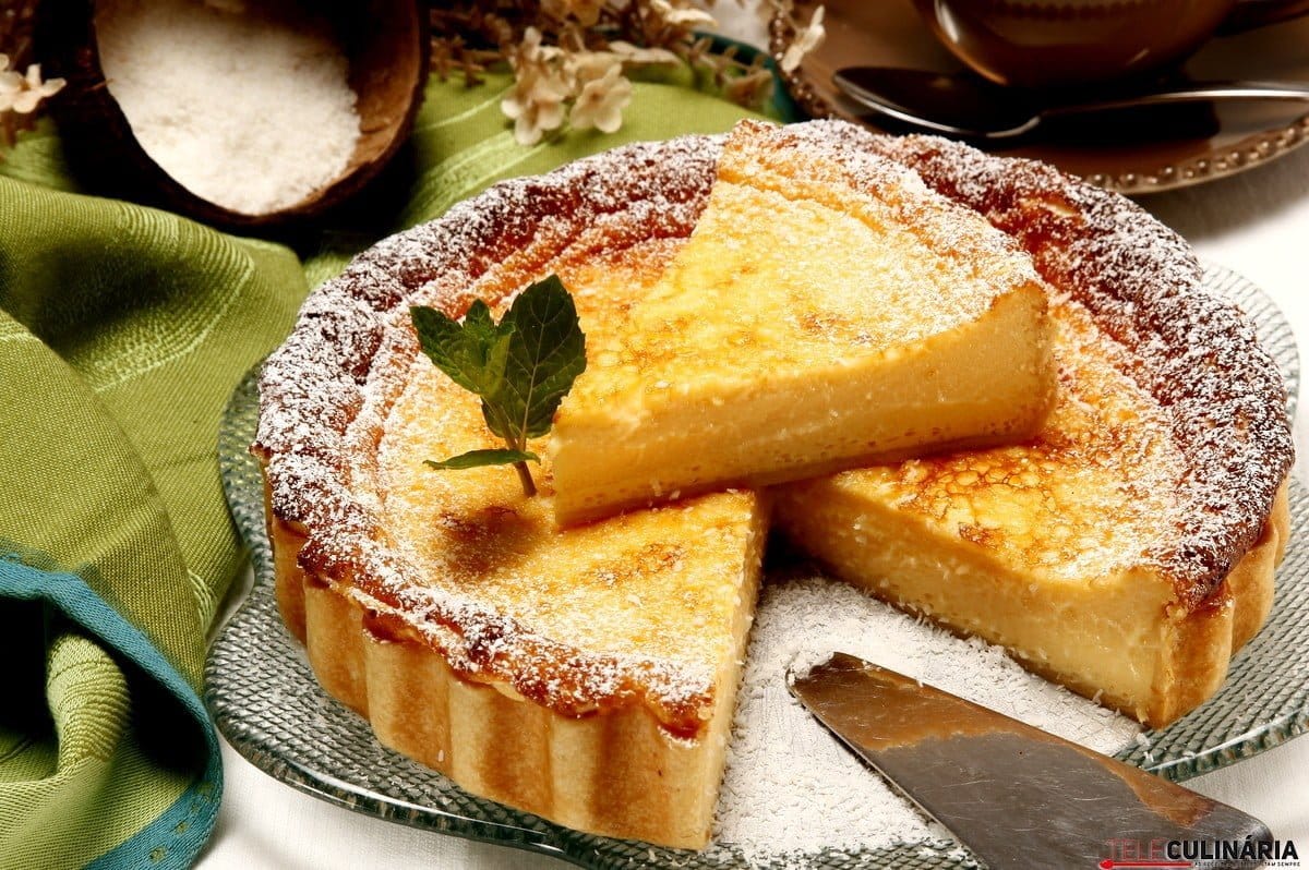 Tarte de coco rápida