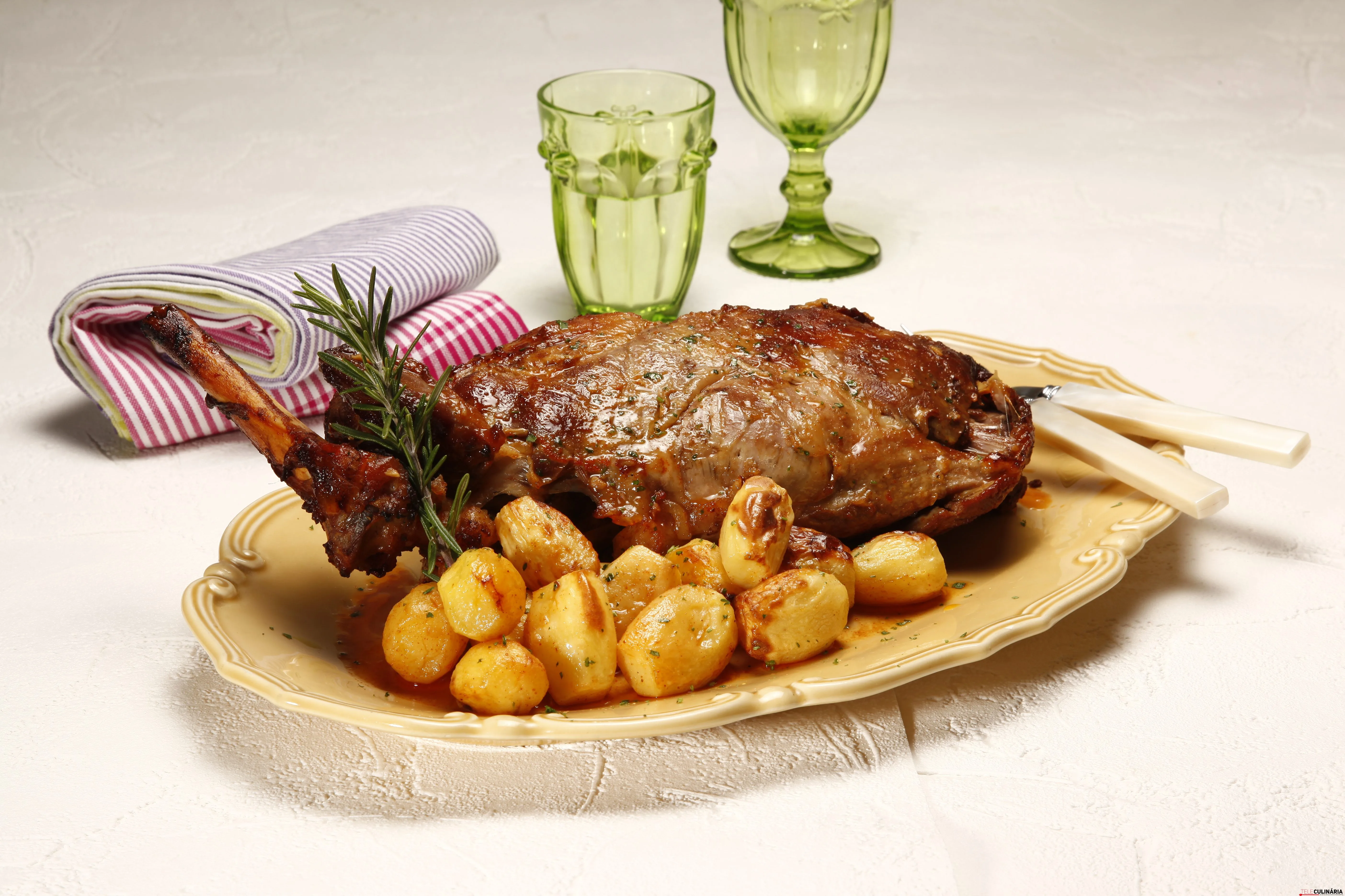 receita de borrego à serrana